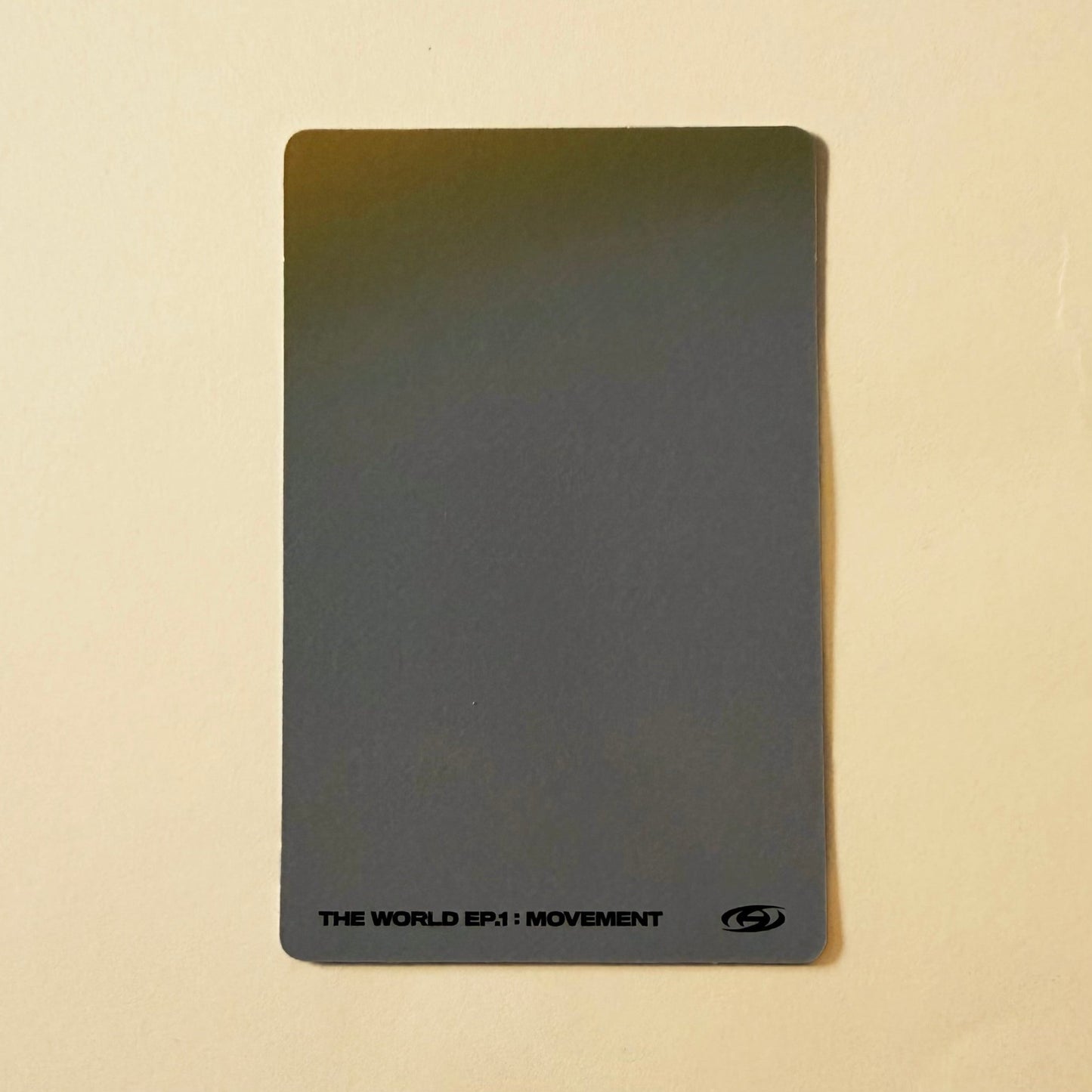 Official ATEEZ Jongho THE WORLD EP.1 MOVEMENT Diary Ver. album photocard back