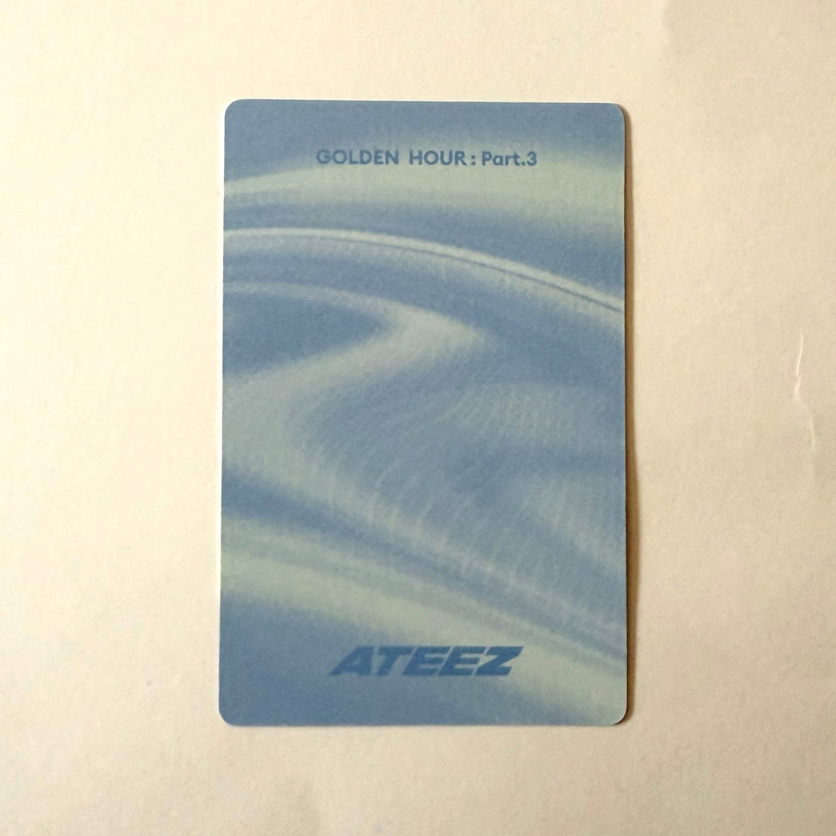 ATEEZ Mingi GOLDEN HOUR : Part.3 Set A Official Album Photocard - Ginger RootPhotocard