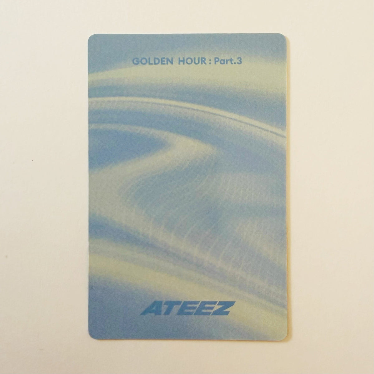 ATEEZ Seonghwa GOLDEN HOUR : Part.3 Official Album Photocard - Ginger RootPhotocard