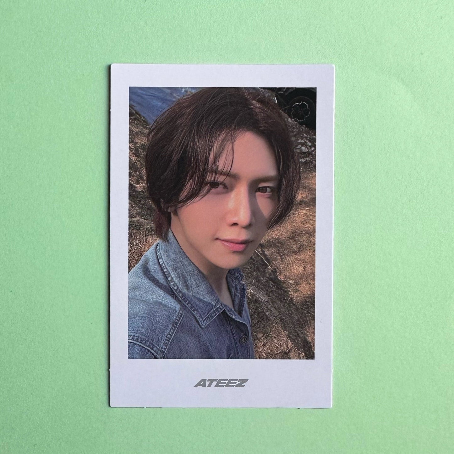 Ateez - Yeosang - Golden Hour: Part 3 Album - Polaroid - Ginger RootPhotocard