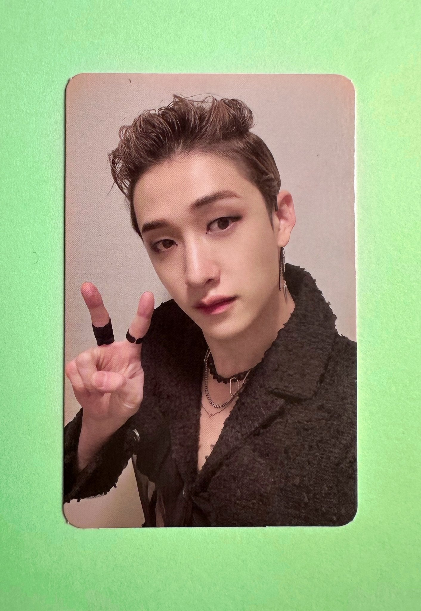 Bang Chan - Stray Kids - Oddanary Album - Photocard Frankenstein Ver - Ginger RootPhotocard