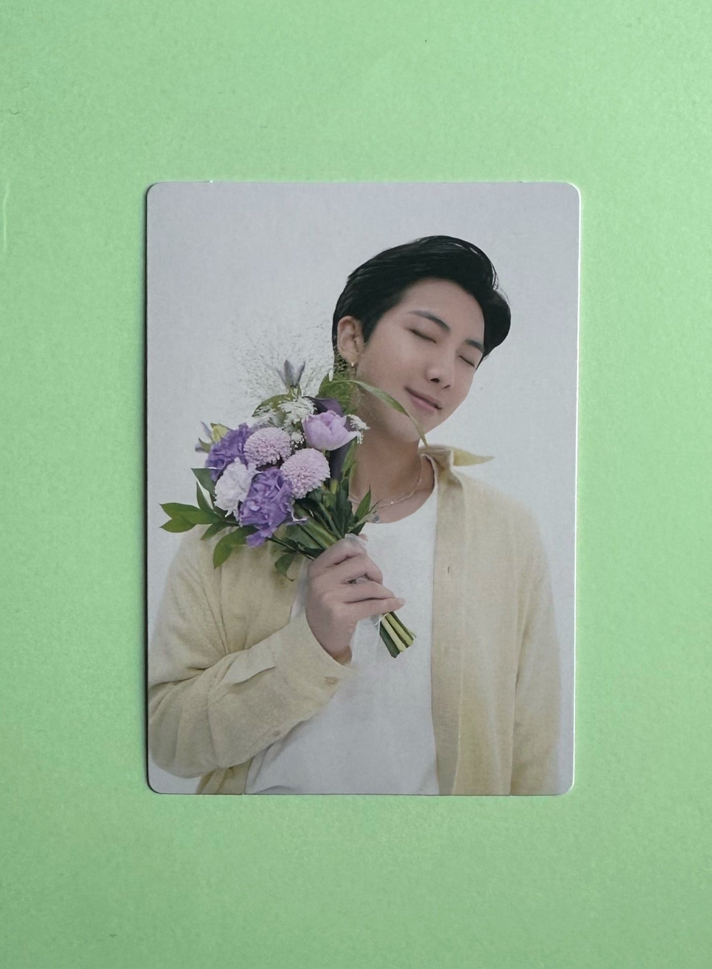 RM - BTS - Global Fan Membership - Photocard - Ginger Root Photocard