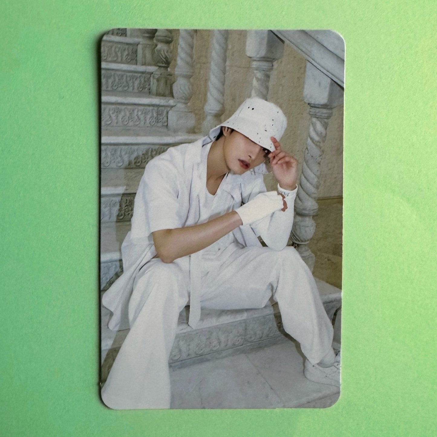Seonghwa - Ateez - The World EP2: Outlaw - Platform Ver Photocard - Ginger Root Photocard UK Kpop shop