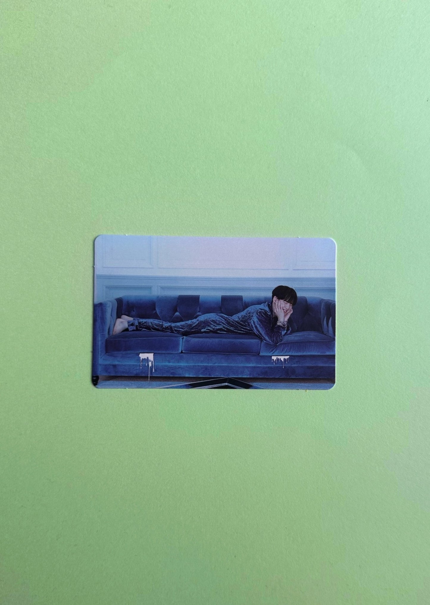 Suga - BTS - Be - Deluxe Edition Photocard - Ginger Root Photocard