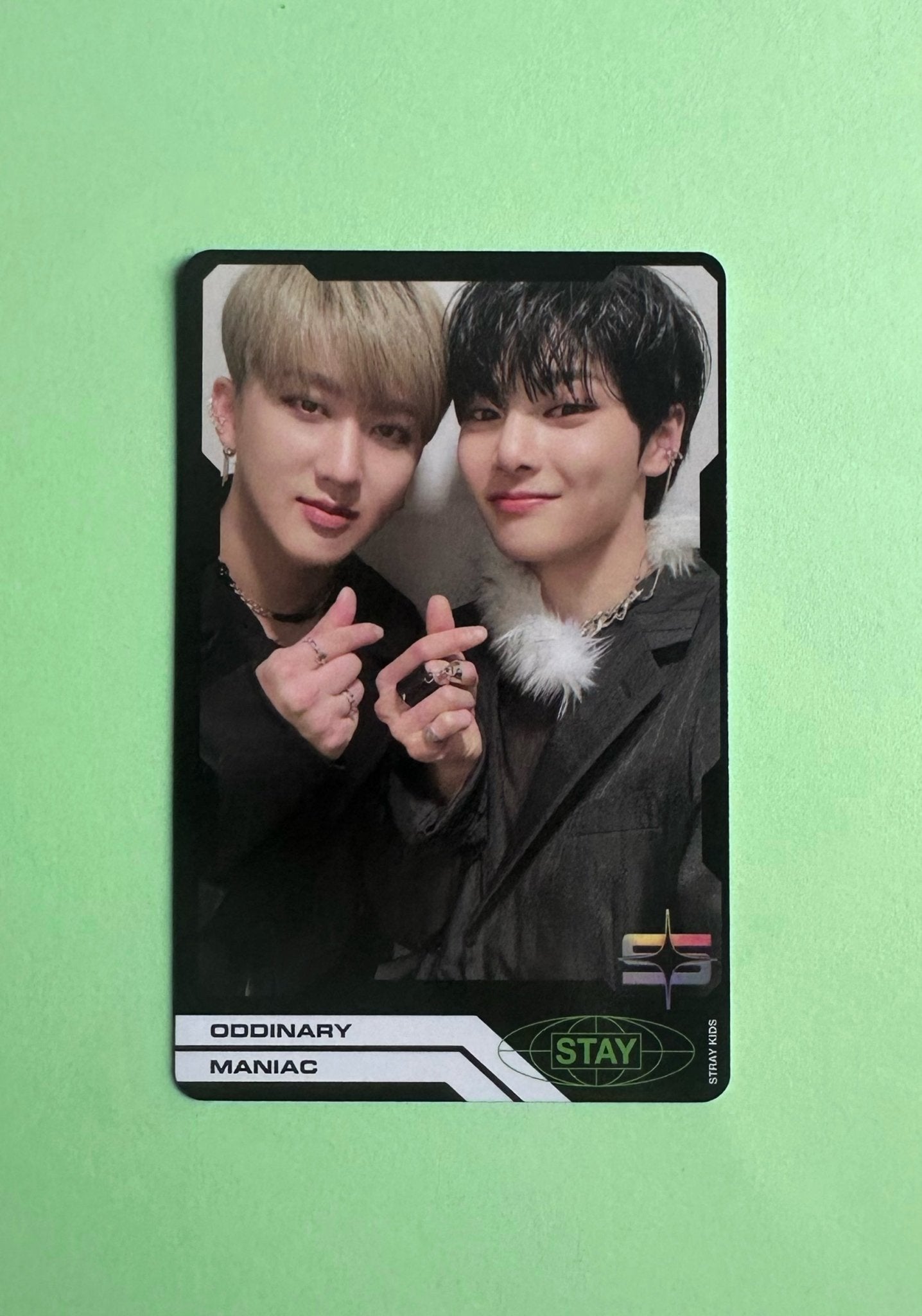 Unit - Stray Kids - Oddinary Album - Changbin I.N - POB Trading Photocard - Ginger RootPhotocard
