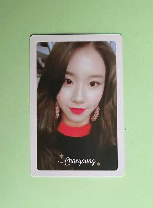 Twice - Chaeyoung - Merry & Happy - POB  Photocard