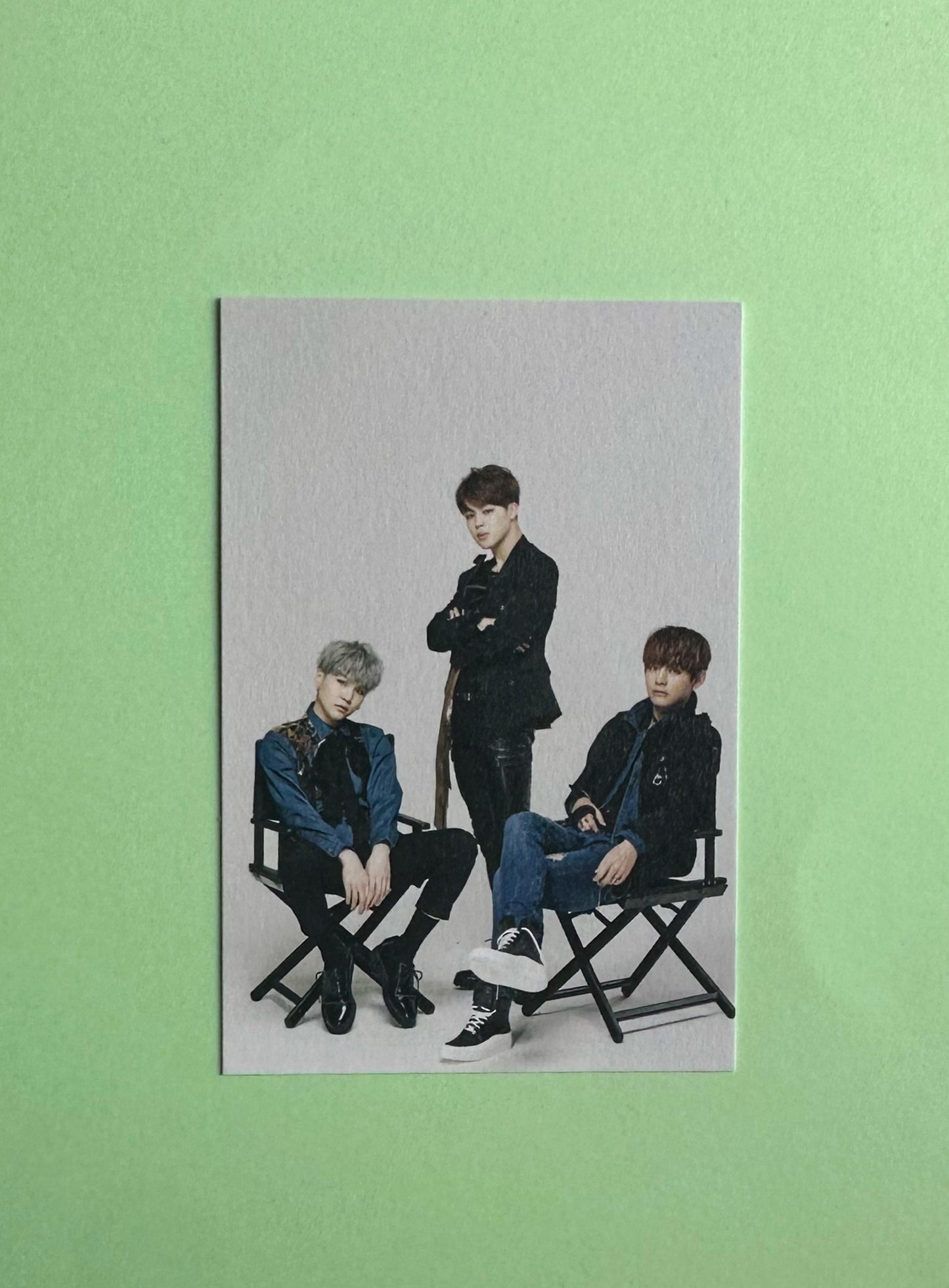 BTS Suga, Jimin & V 2016 BTS Live on Stage: Epilogue Photocard