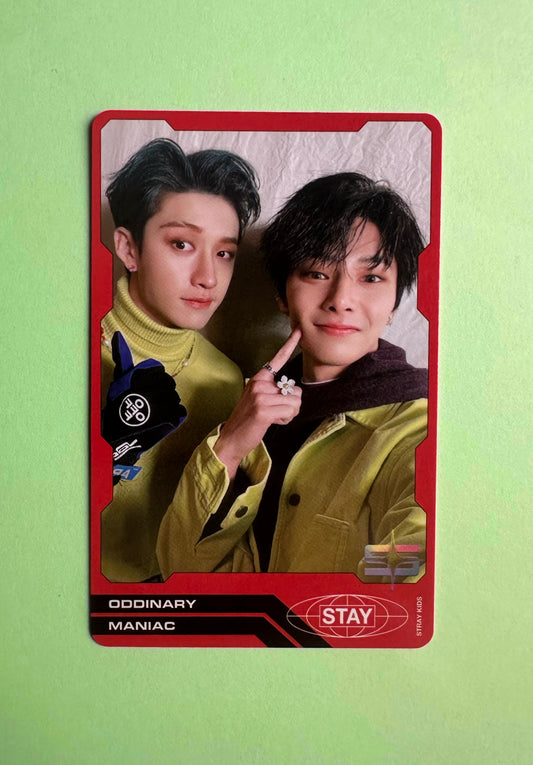 Unit - Stray Kids - Oddinary Album - Bang Chan I.N -  POB Trading Photocard