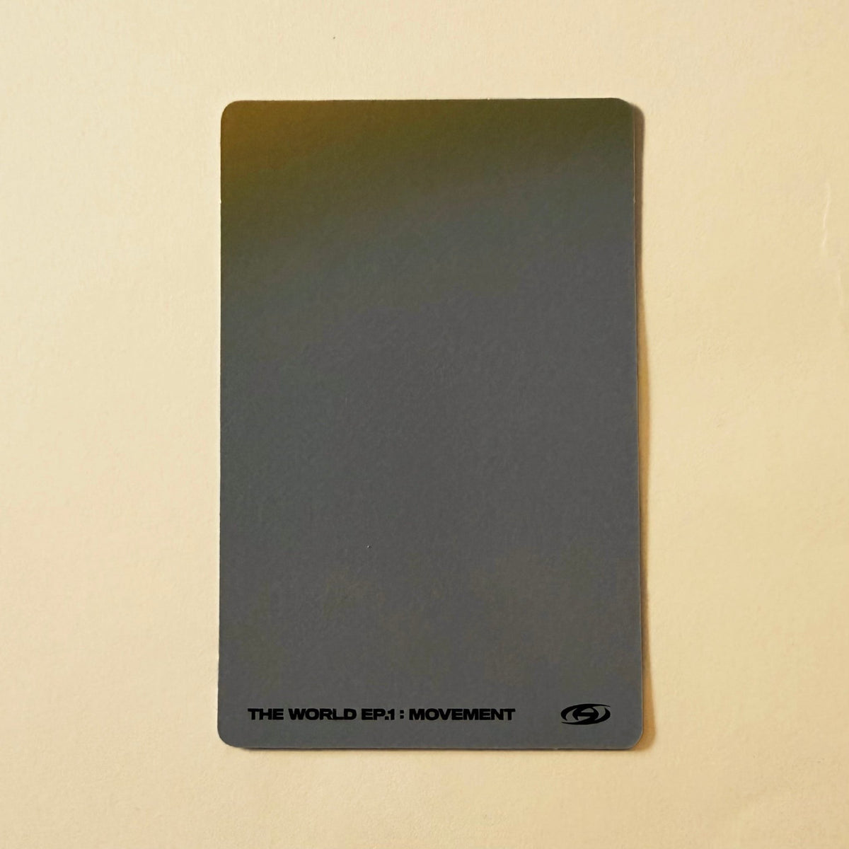 Official ATEEZ Jongho THE WORLD EP.1 MOVEMENT Diary Ver. album photocard back