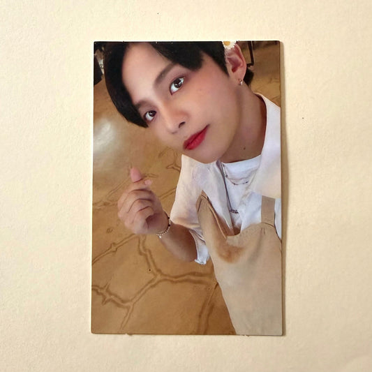 Official ATEEZ Jongho ZERO FEVER Part.3 Diary Ver. album photocard front