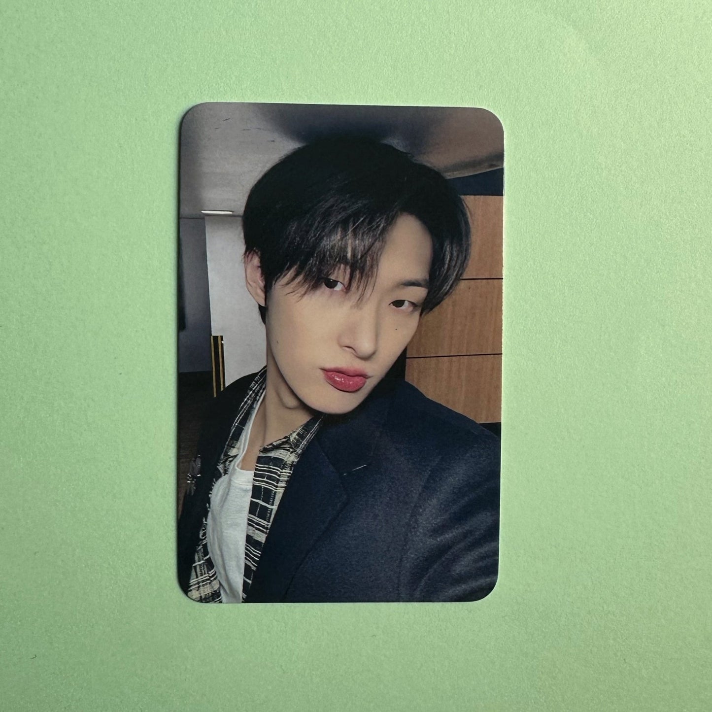 Ateez - Mingi - Golden Hour: Part 2 - Fan Sign - Soundwave Photocard - Ginger RootPhotocard