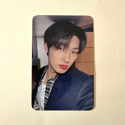 ATEEZ Mingi GOLDEN HOUR : Part.2 Soundwave Fansign Official Photocard - Ginger RootPhotocard