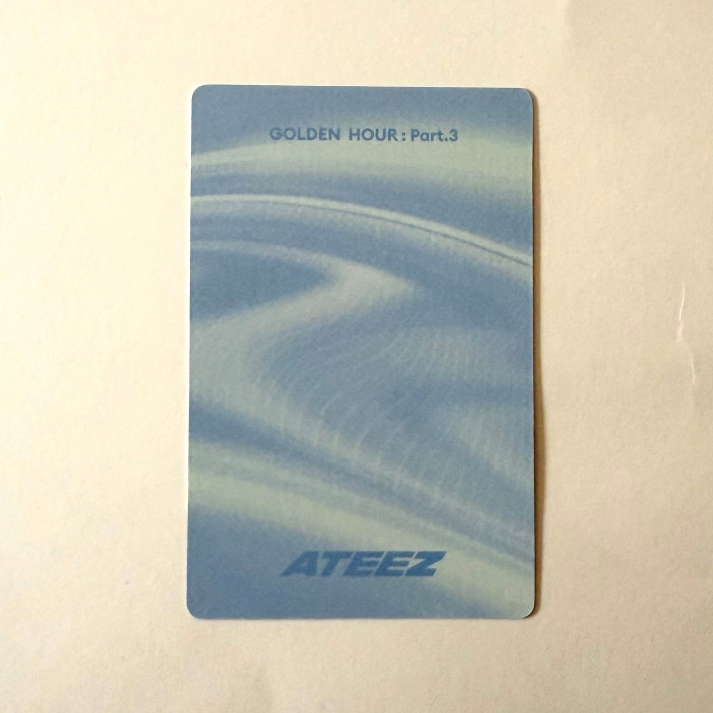 ATEEZ Mingi GOLDEN HOUR : Part.3 Set A Official Album Photocard - Ginger RootPhotocard