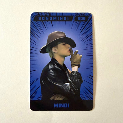 ATEEZ Mingi THE WORLD EP.2 : OUTLAW Platform Ver. 3 Official Album Photocard - Ginger RootPhotocard