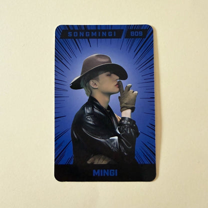 ATEEZ Mingi THE WORLD EP.2 : OUTLAW Platform Ver. 4 Official Album Photocard - Ginger RootPhotocard