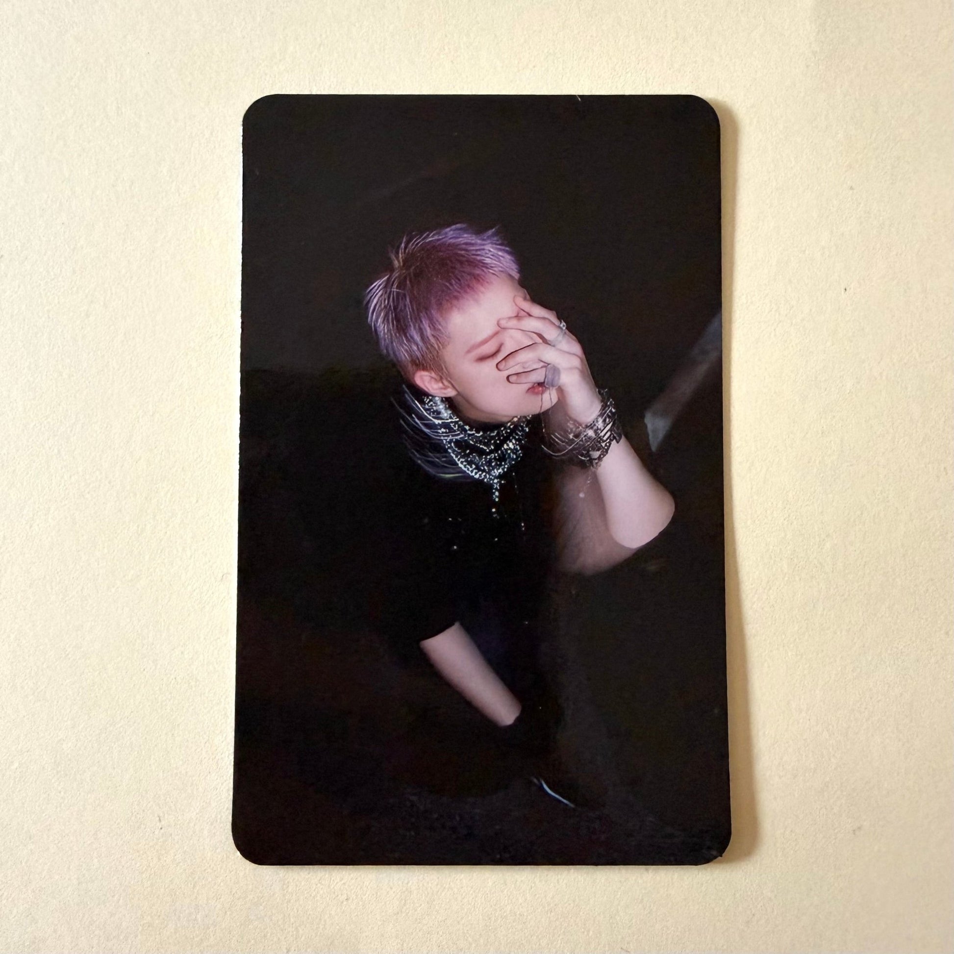 ATEEZ Mingi THE WORLD EP.2 : OUTLAW Platform Ver. 5 Official Album Photocard - Ginger RootPhotocard