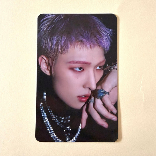 ATEEZ Mingi THE WORLD EP.2 : OUTLAW Platform Ver. 6 Official Album Photocard - Ginger RootPhotocard