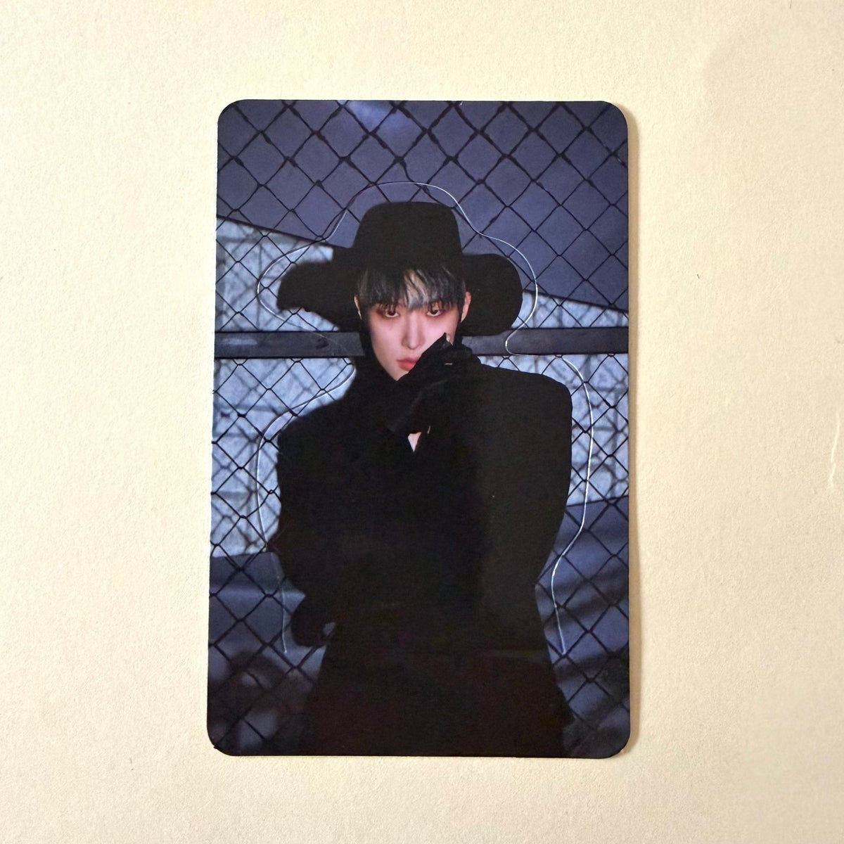 ATEEZ Mingi THE WORLD EP.FIN : WILL Standee Ver. Official Album Photocard - Ginger RootPhotocard