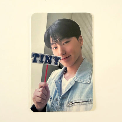 ATEEZ San ATINY VOYAGE Fan Meeting Official Double-Sided Photocard - Ginger RootPhotocard