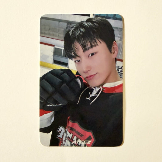 ATEEZ San ATINY VOYAGE Fan Meeting Official Double-Sided Photocard - Ginger RootPhotocard