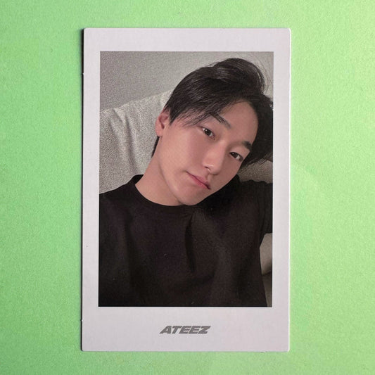 Ateez - San - Golden Hour: Part 3 Album - Polaroid - Ginger RootPhotocard