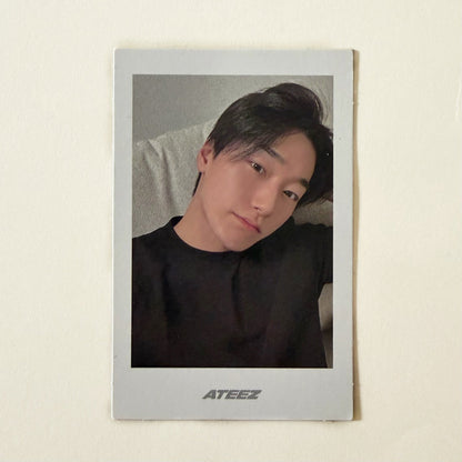 ATEEZ San GOLDEN HOUR : Part.3 Official Album Polaroid - Ginger RootPhotocard
