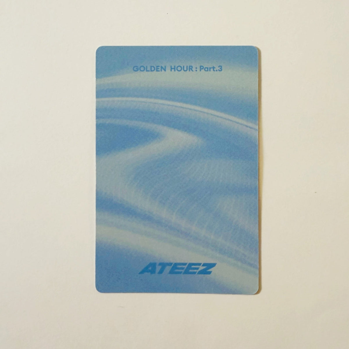 ATEEZ San GOLDEN HOUR : Part.3 Set B Official Album Photocard - Ginger RootPhotocard