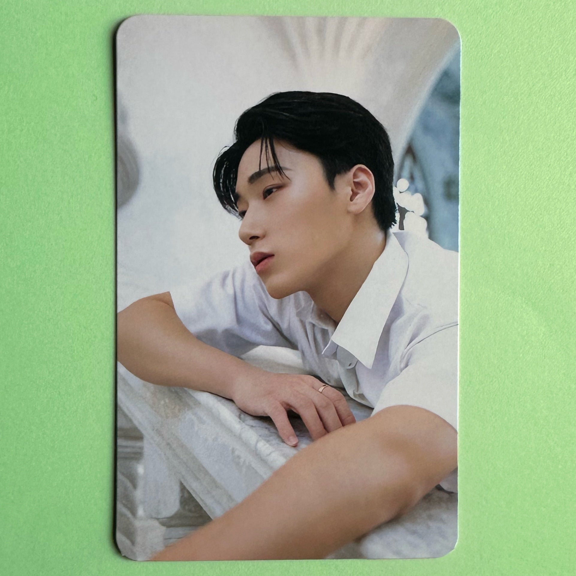 Ateez - San - The World EP2: Outlaw - Platform Ver Photocard - Ginger RootPhotocard