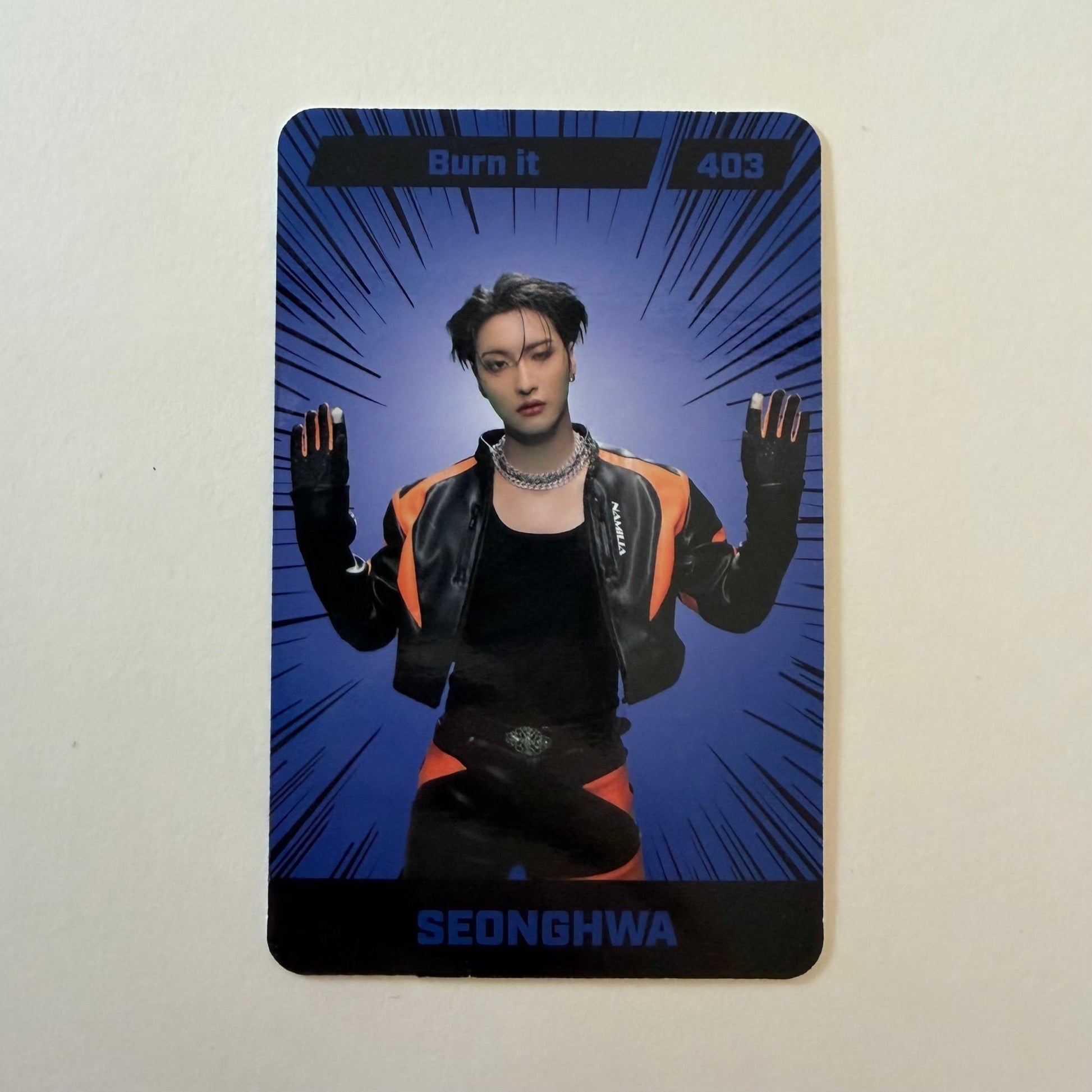 ATEEZ Seonghwa THE WORLD EP.2 : OUTLAW Platform Ver. 5 Official Album Photocard - Ginger RootPhotocard