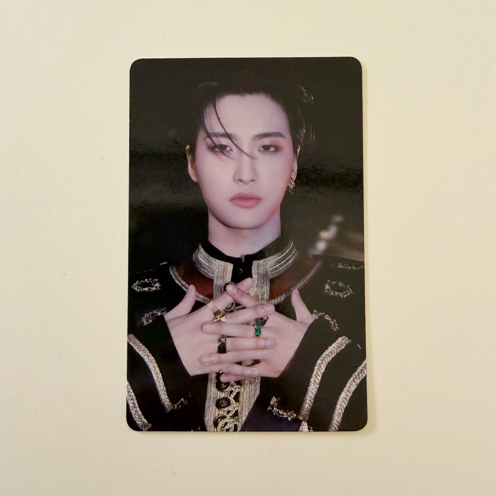 ATEEZ Seonghwa THE WORLD EP.FIN : WILL Platform Ver. Official Album Photocard - Ginger RootPhotocard