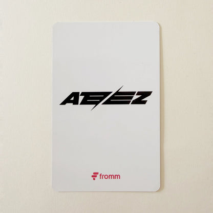 ATEEZ Wooyoung & Yeosang Fromm POB Official Unit Photocard - Ginger RootPhotocard