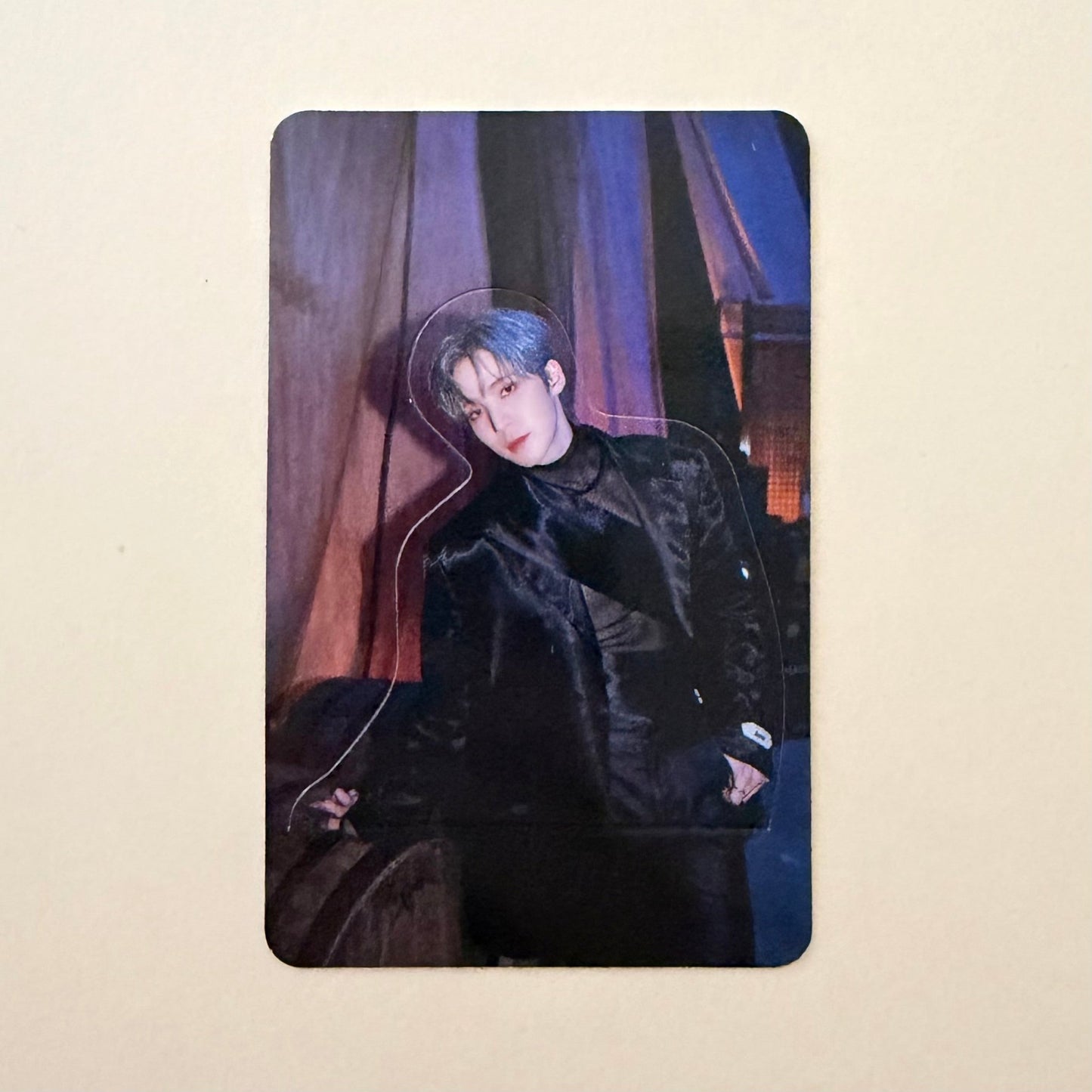 ATEEZ Yunho THE WORLD EP.FIN : WILL Standee Ver. Official Album Photocard - Ginger RootPhotocard