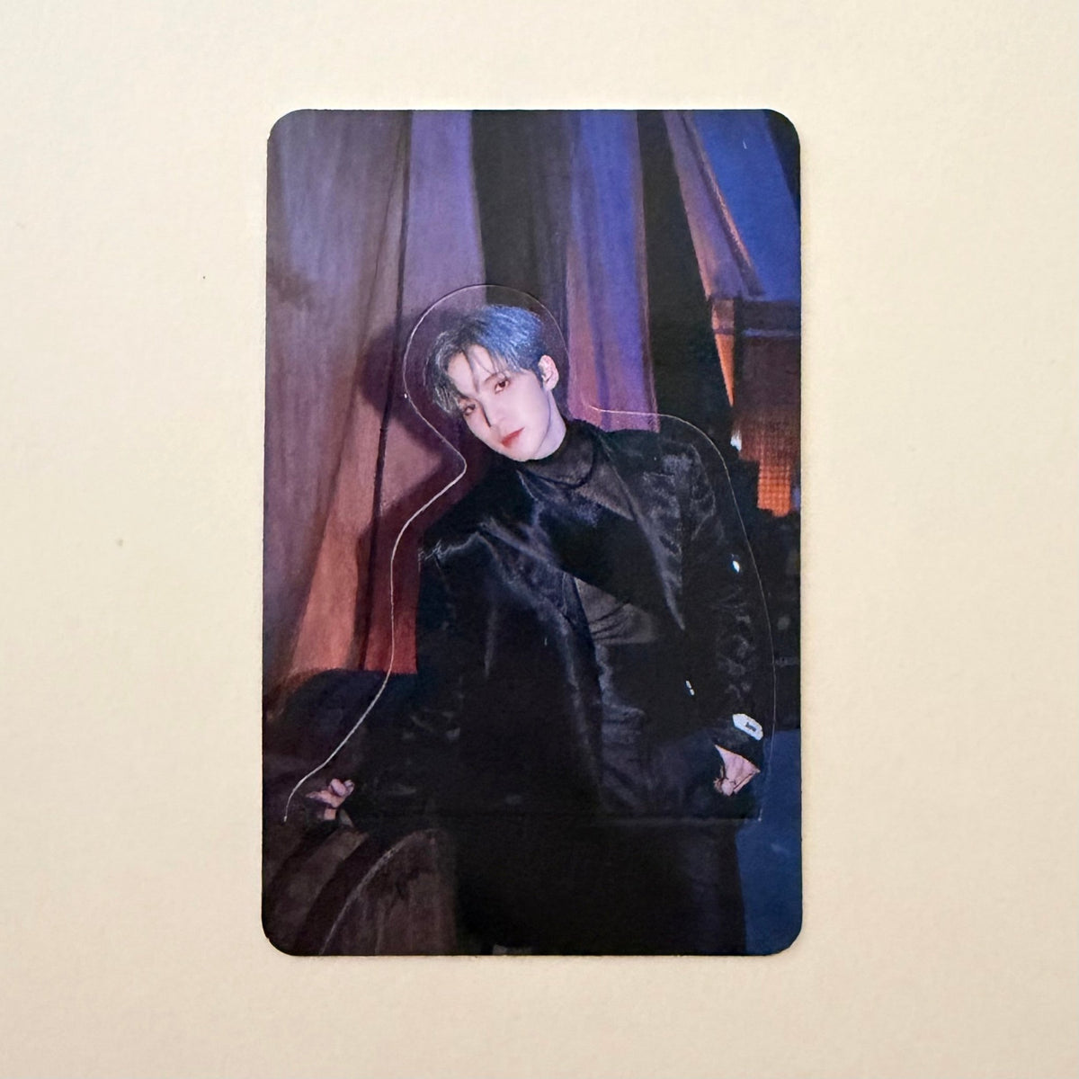 ATEEZ Yunho THE WORLD EP.FIN : WILL Standee Ver. Official Album Photocard - Ginger RootPhotocard