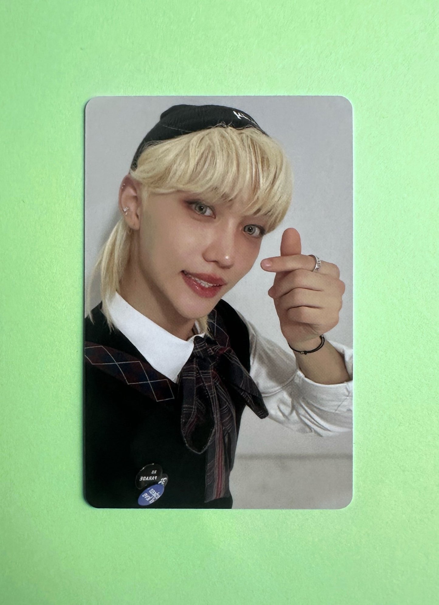 Felix - Stray Kids - Oddanary Album - Photocard Frankenstein Ver - Ginger Root Photocard