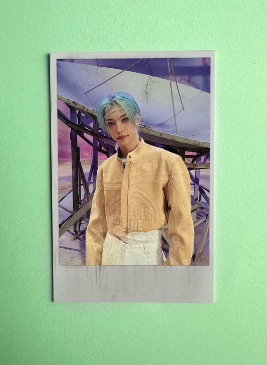 Felix - Stray Kids - RockStar Album - Polaroid POB - Ginger RootPhotocard