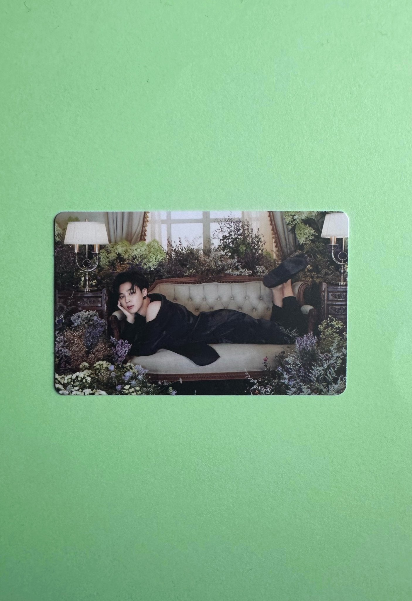 Jimin - BTS - Be - Deluxe Edition Photocard - Ginger Root Photocard
