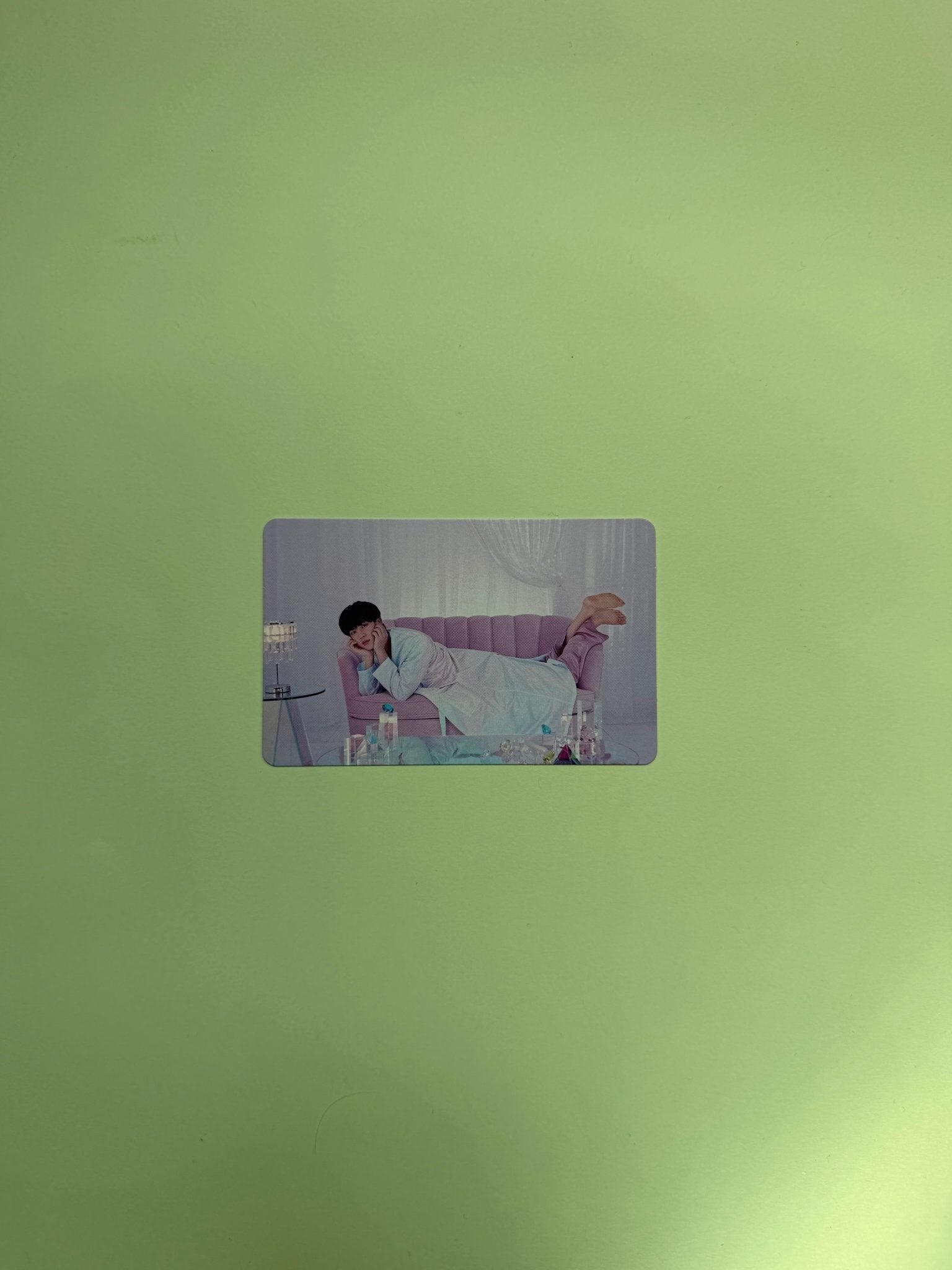 Jin - BTS - Be - Deluxe Edition Photocard - Ginger RootPhotocard