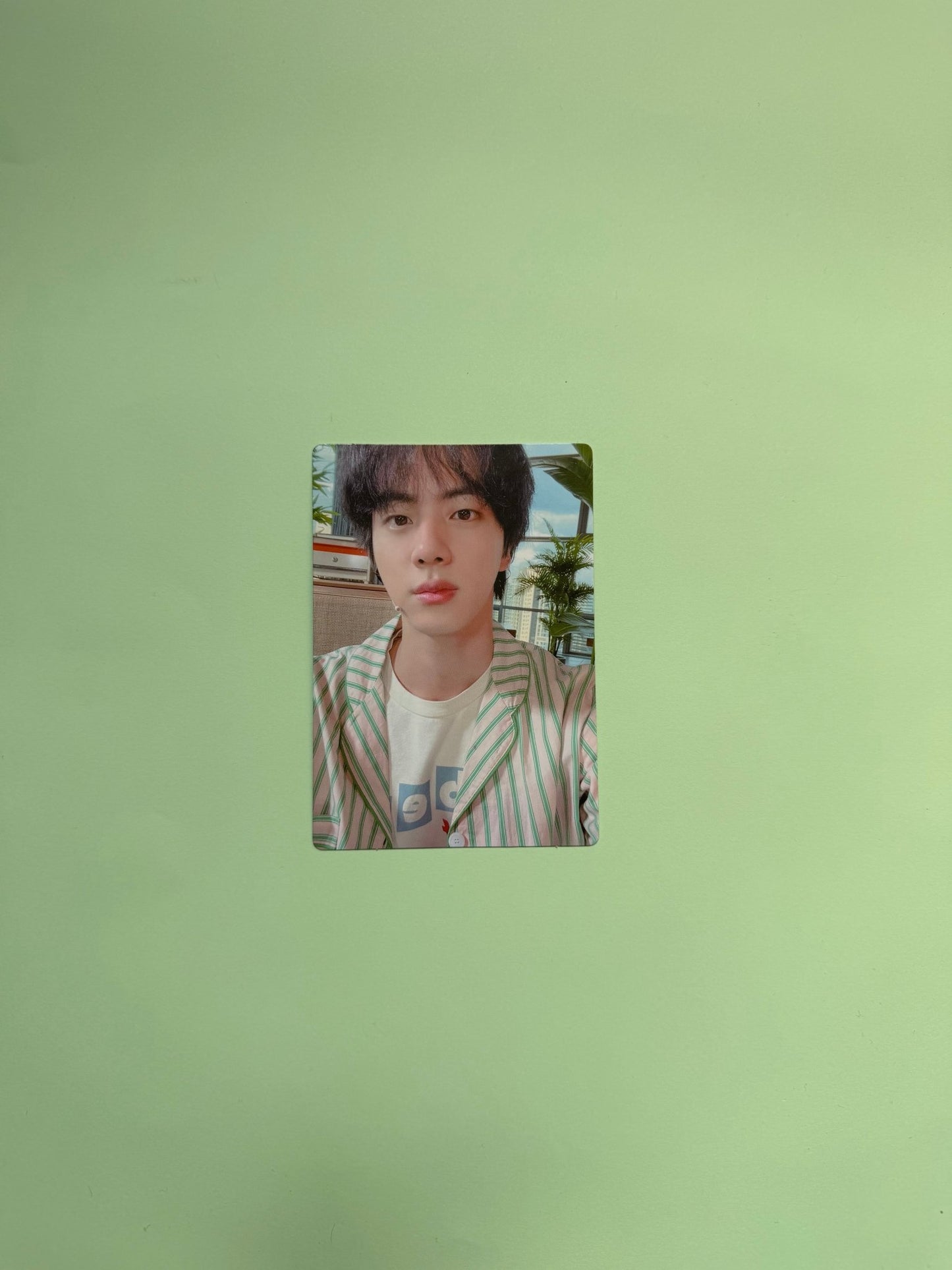 Jin - BTS - Merch Box 6 - Membership Photocard - Ginger RootPhotocard