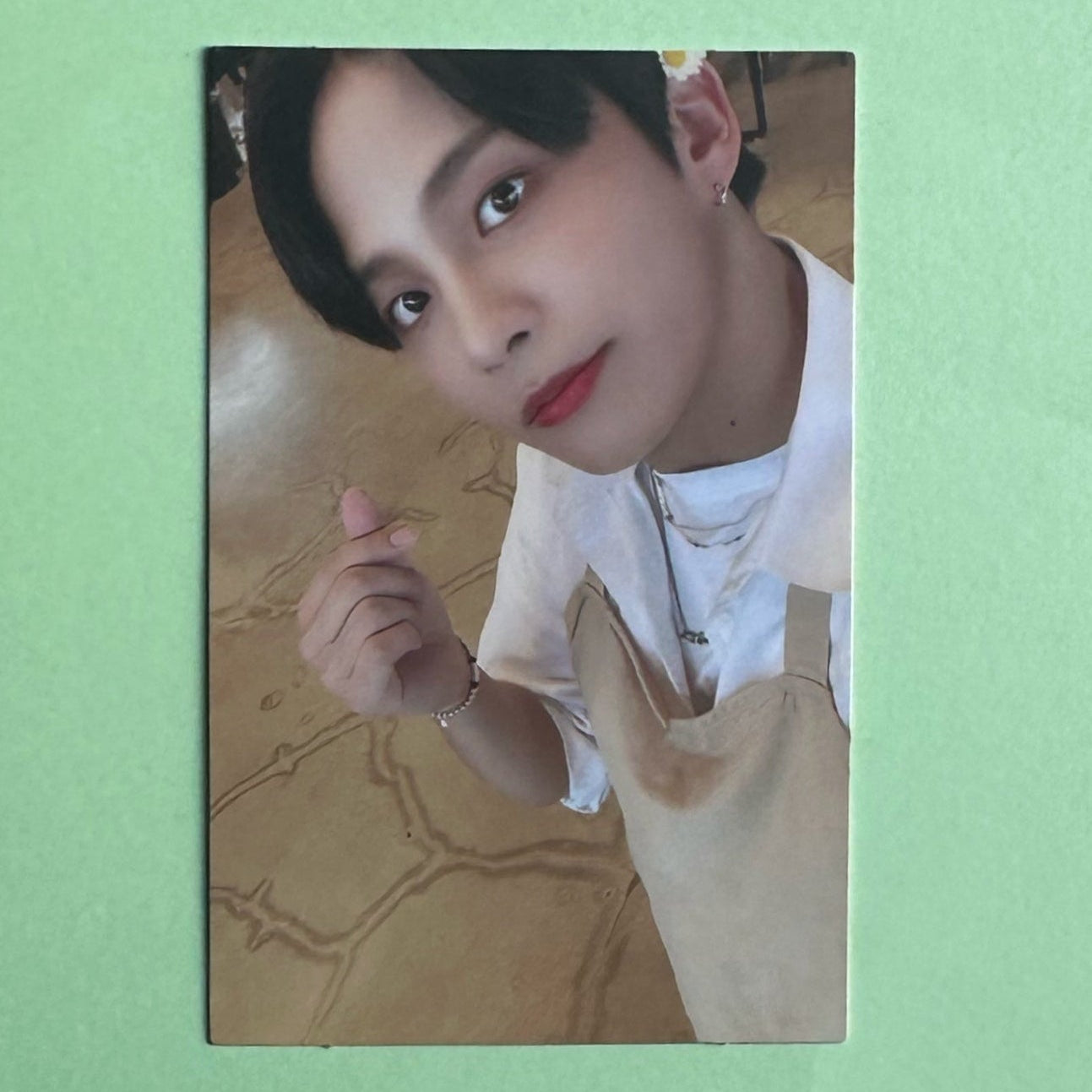 Jongho - Ateez - Zero: Fever Part 3 - Diary Ver Photocard - Ginger Root Photocard UK K-pop Shop