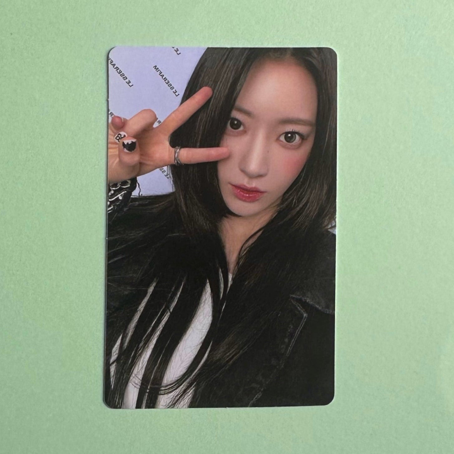 Le Sserafim Sakura Unforgivable M2U Lucky Draw Photocard official K-pop merch