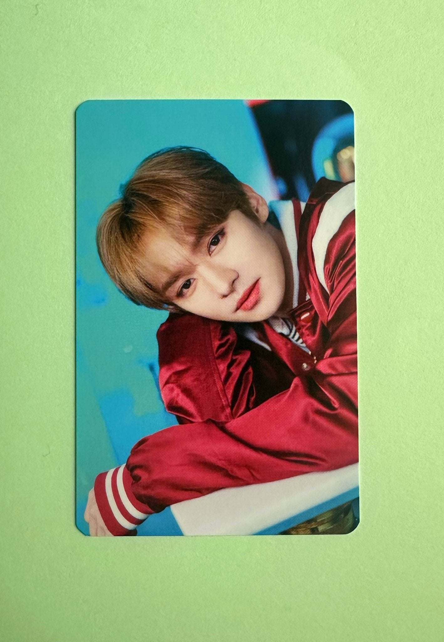 Lee Know - Stray kids - The victory Stray Kids x Skzoo Pop up - Photocard - Ginger RootPhotocard
