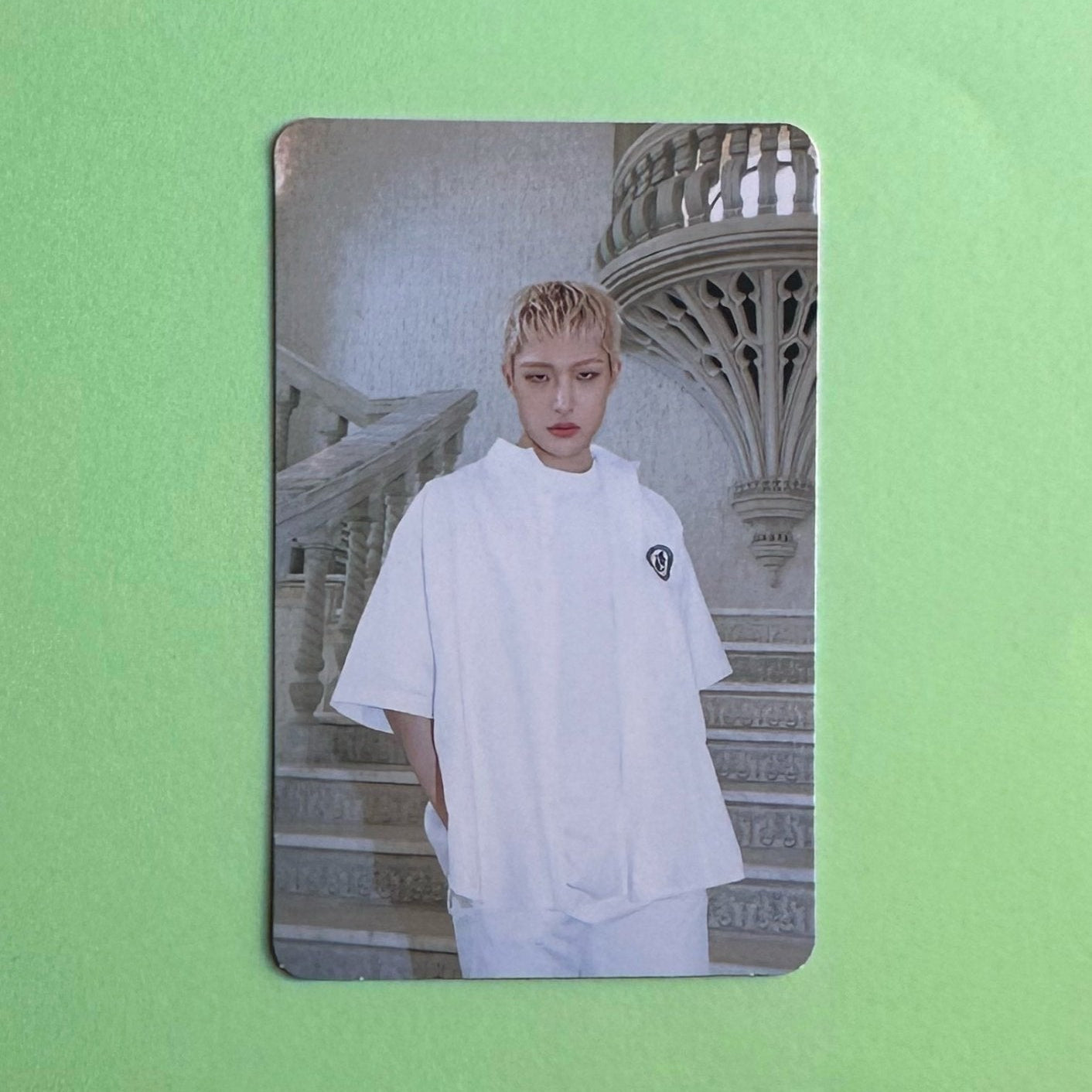 Mingi - Ateez - The World EP2: Outlaw - Platform Ver Photocard - Ginger Root Photocard UK Kpop Shop