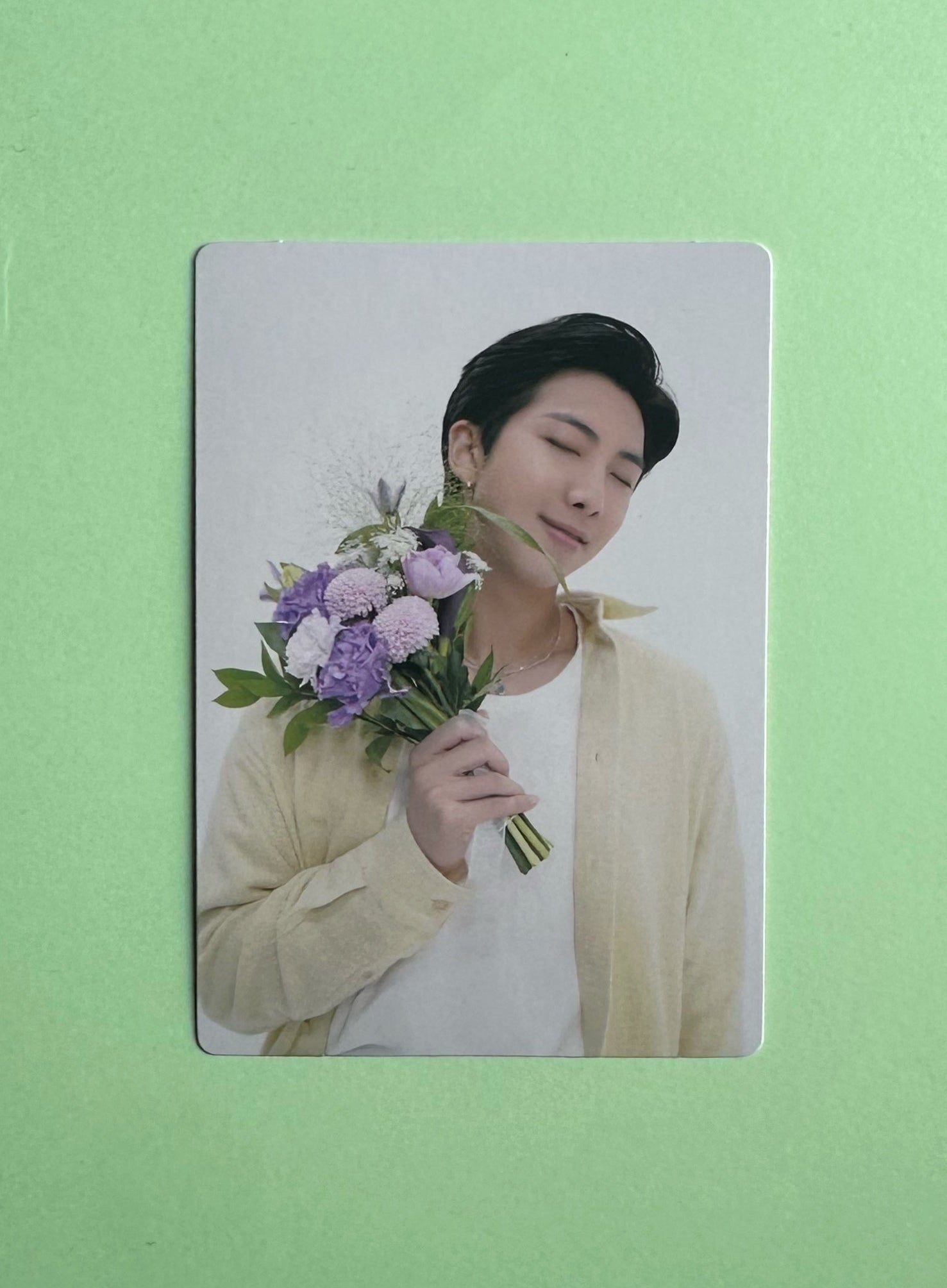 RM - BTS - Global Fan Membership - Photocard - Ginger Root Photocard