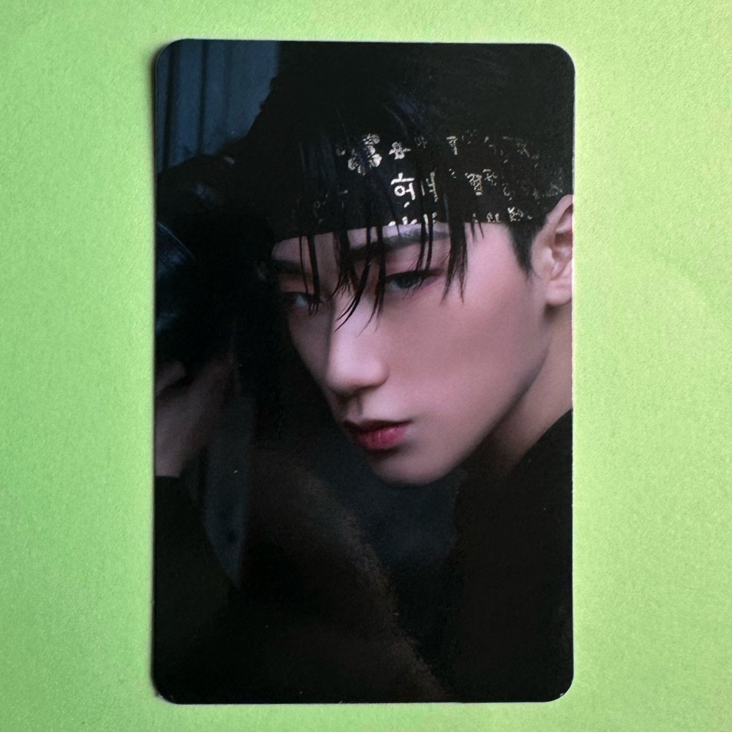 San - Ateez - The World EP2: Outlaw - Platform Ver Photocard - Ginger Root Photocard UK Kpop shop
