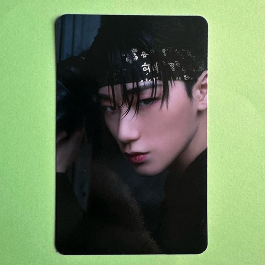 San - Ateez - The World EP2: Outlaw - Platform Ver Photocard - Ginger Root Photocard UK Kpop shop