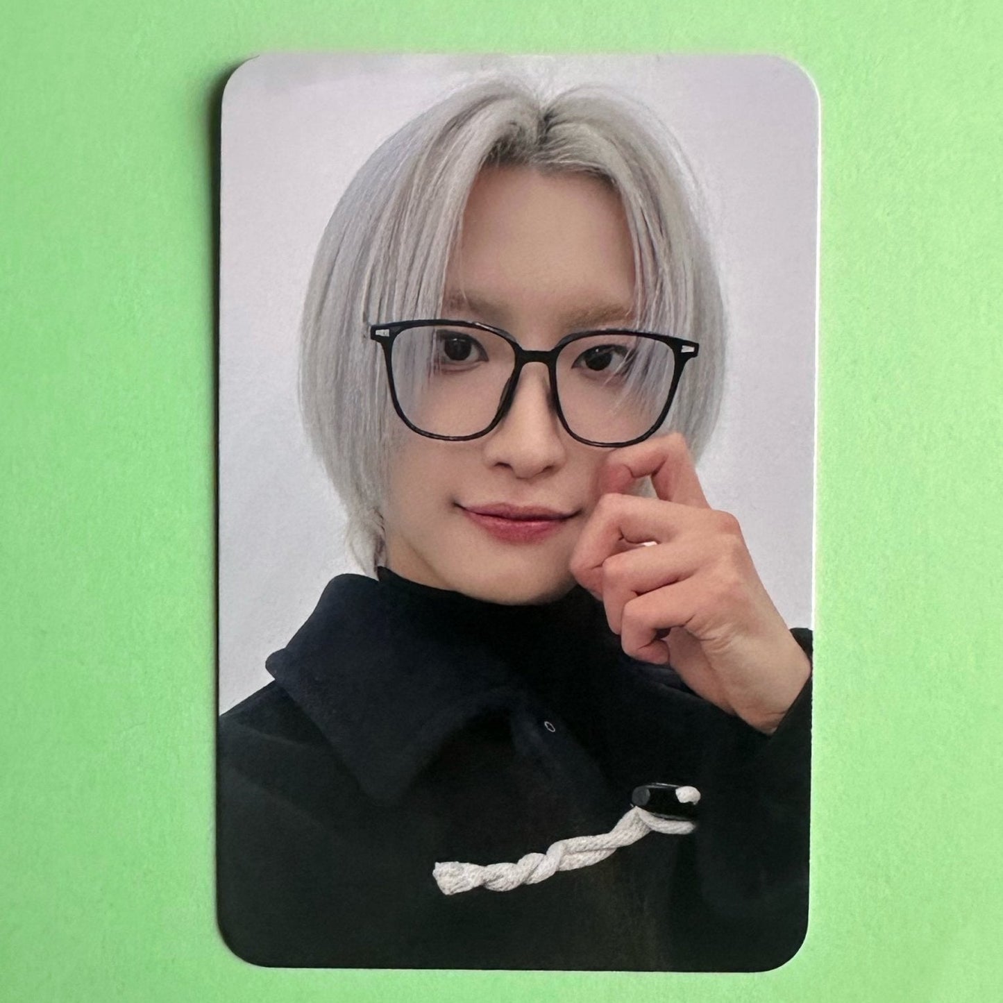 Seonghwa - Ateez - Golden Hour: Part 2 - Fromm Fan Sign - Glasses Set - Photocard - Ginger Root Photocard UK Kpop shop