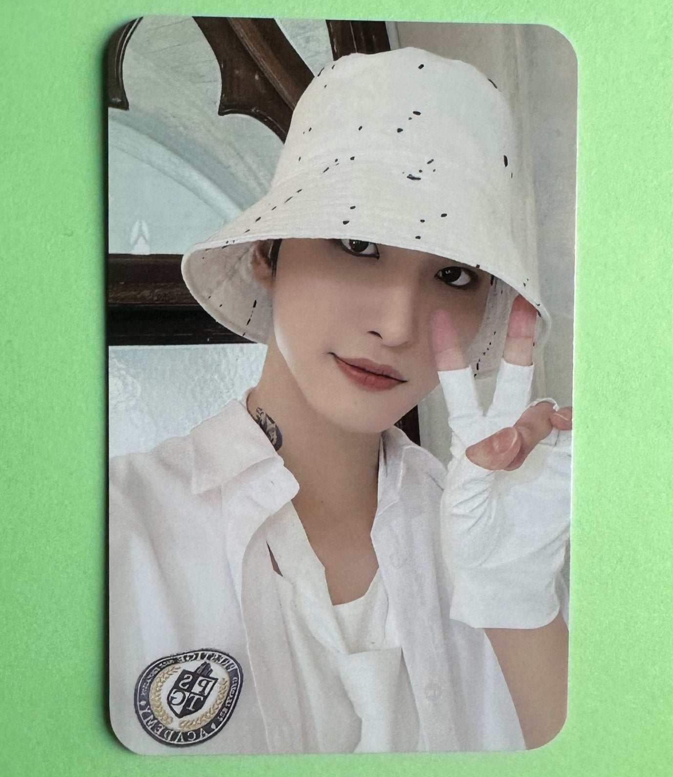 Seonghwa - Ateez - The World EP2: Outlaw - Platform Ver Photocard - Ginger Root Photocard UK Kpop Shop
