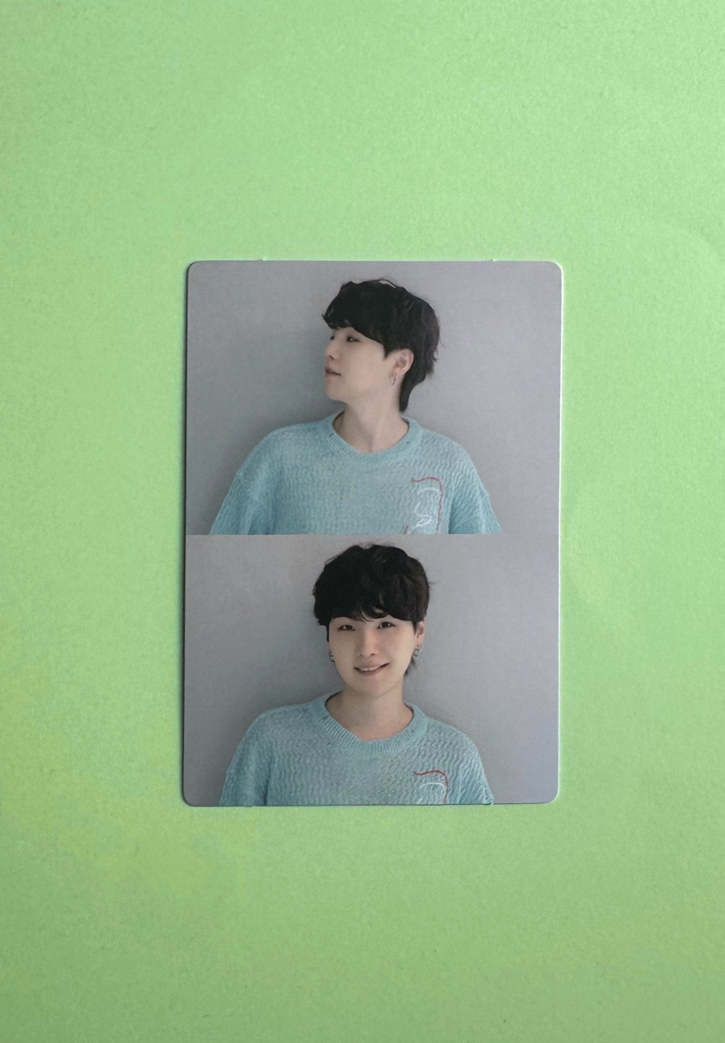 Suga - BTS - Merch Box 3 - Membership Photocard - Ginger Root Photocard