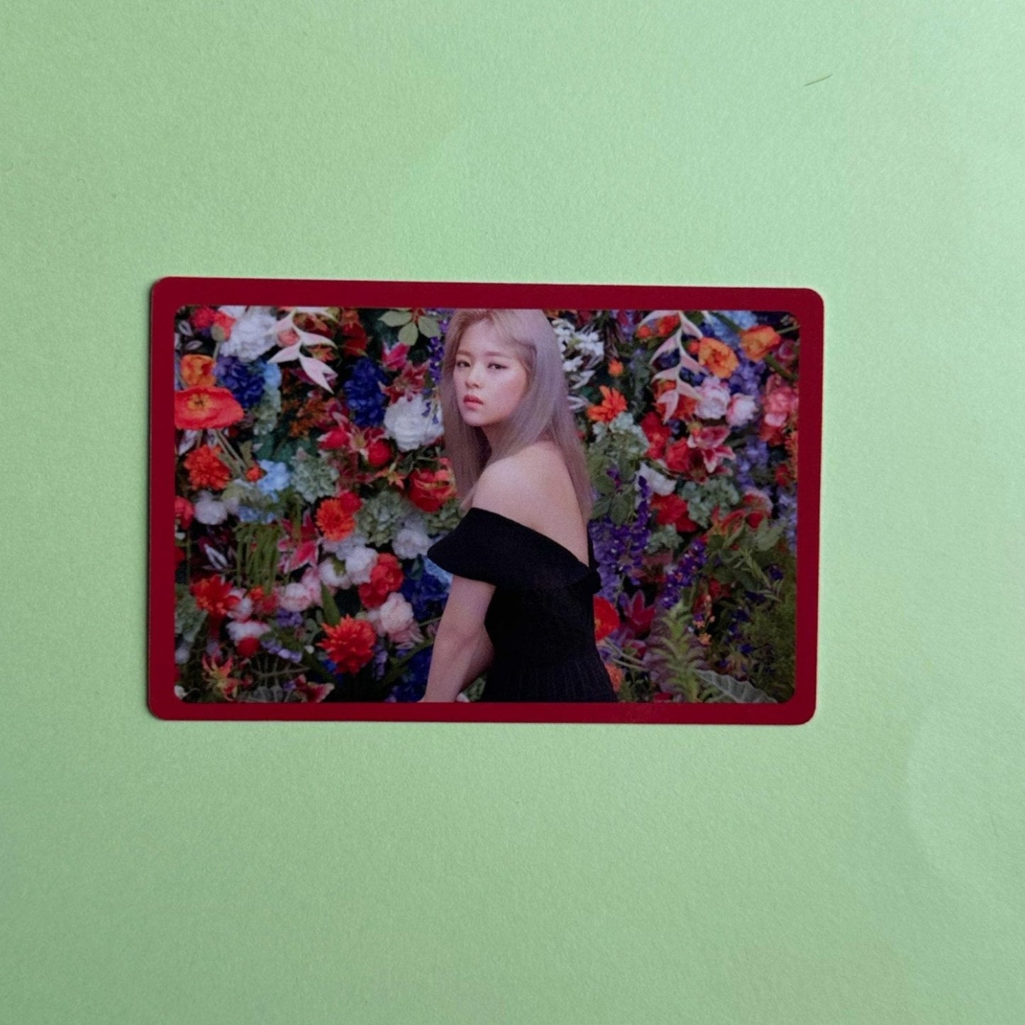 Twice Jeongyeon Eyes Wide Open POB Photocard official K-pop merch