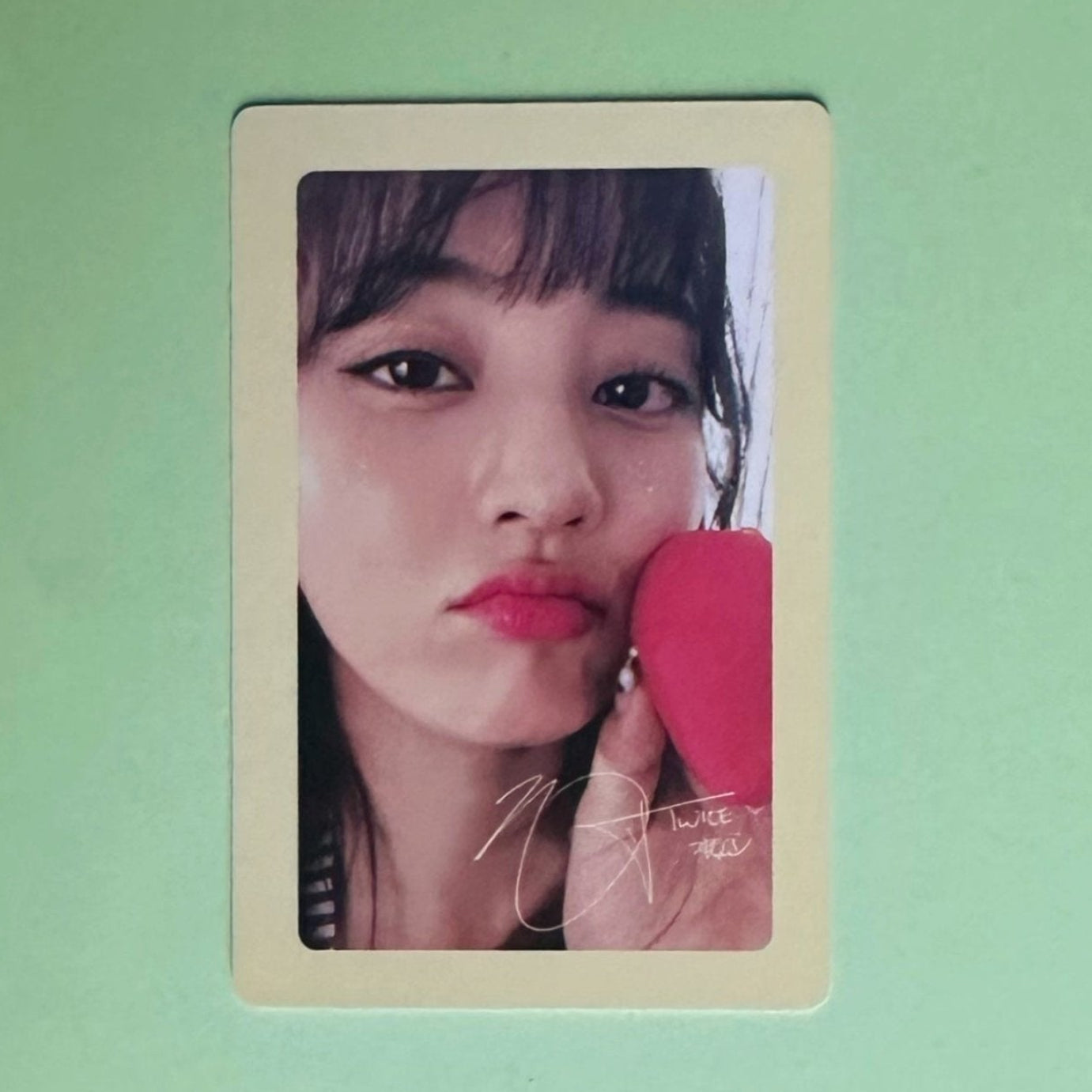 Twice Jihyo Twicetagram Likey POB Photocard official K-pop merch